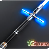 Cal Kestis Crossguard Lightsaber Neopixel or RGB, w/ Custom Blade & Hard Case, Star Wars (XenoPixel V3, Proffie 2.2, or RGB)