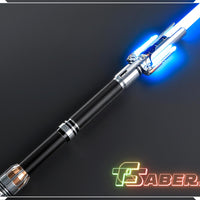 Cal Kestis Crossguard Lightsaber Neopixel or RGB, w/ Custom Blade & Hard Case, Star Wars (XenoPixel V3, Proffie 2.2, or RGB)