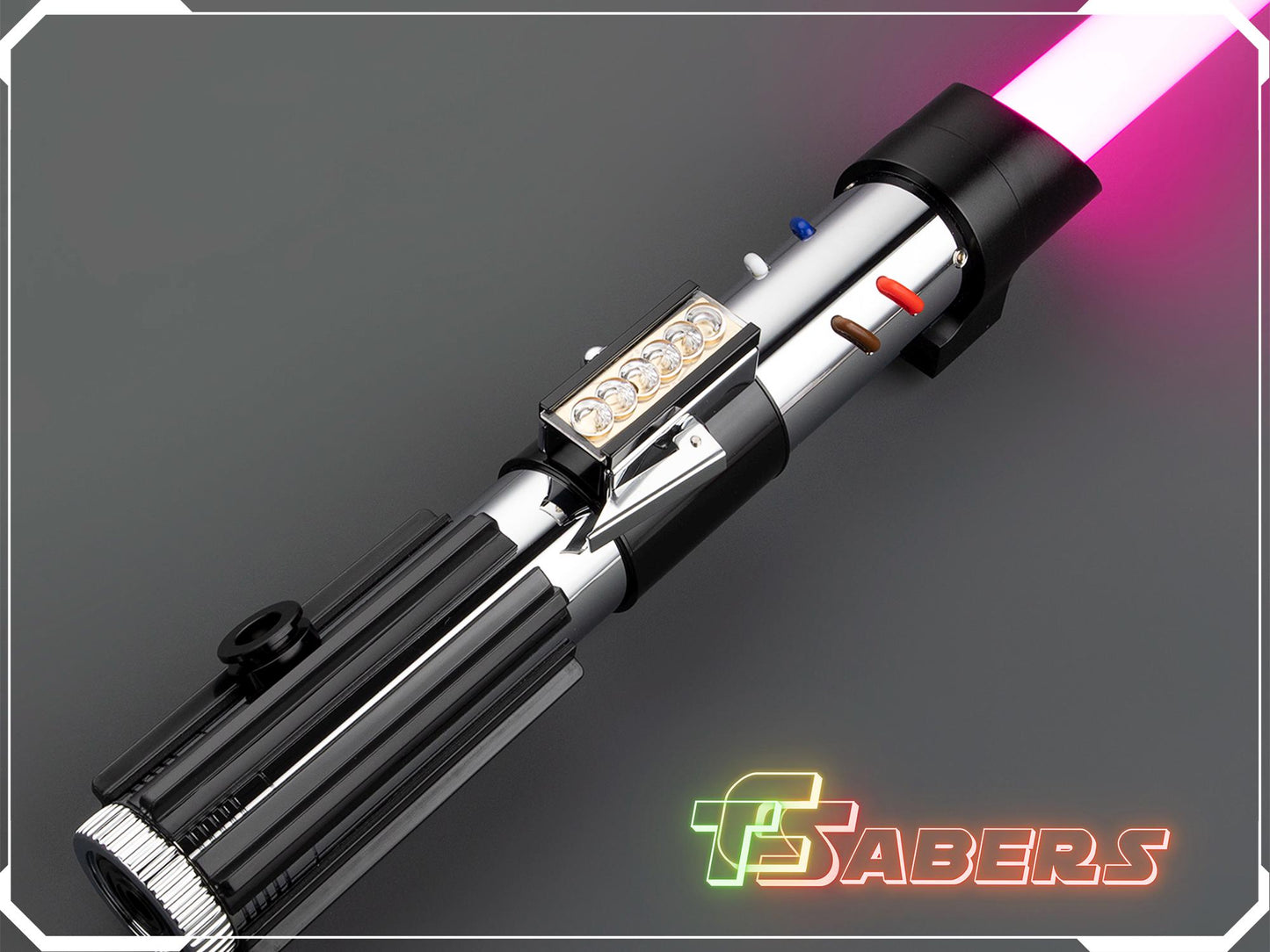 Darth Vader EP3.5 Lightsaber Neopixel or RGB, Rogue One, w/ Custom Blade & Hard Case, Star Wars (XenoPixel V3, Proffie 2.2, or RGB)