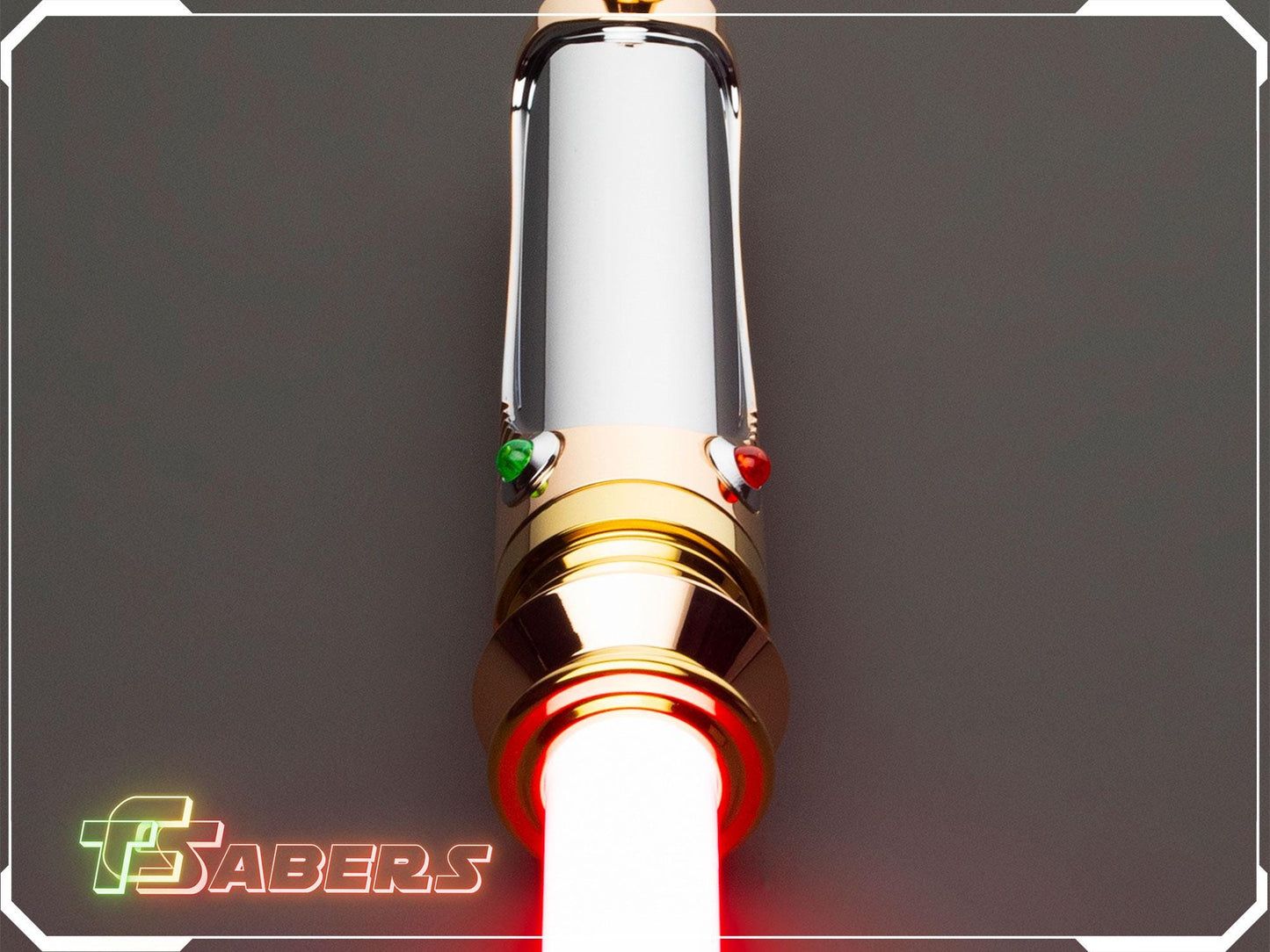Darth Sidius' Lightsaber Neopixel or RGB, Emperor Palpatine, w/ Custom Blade & Hard Case, Star Wars (XenoPixel V3 or RGB)