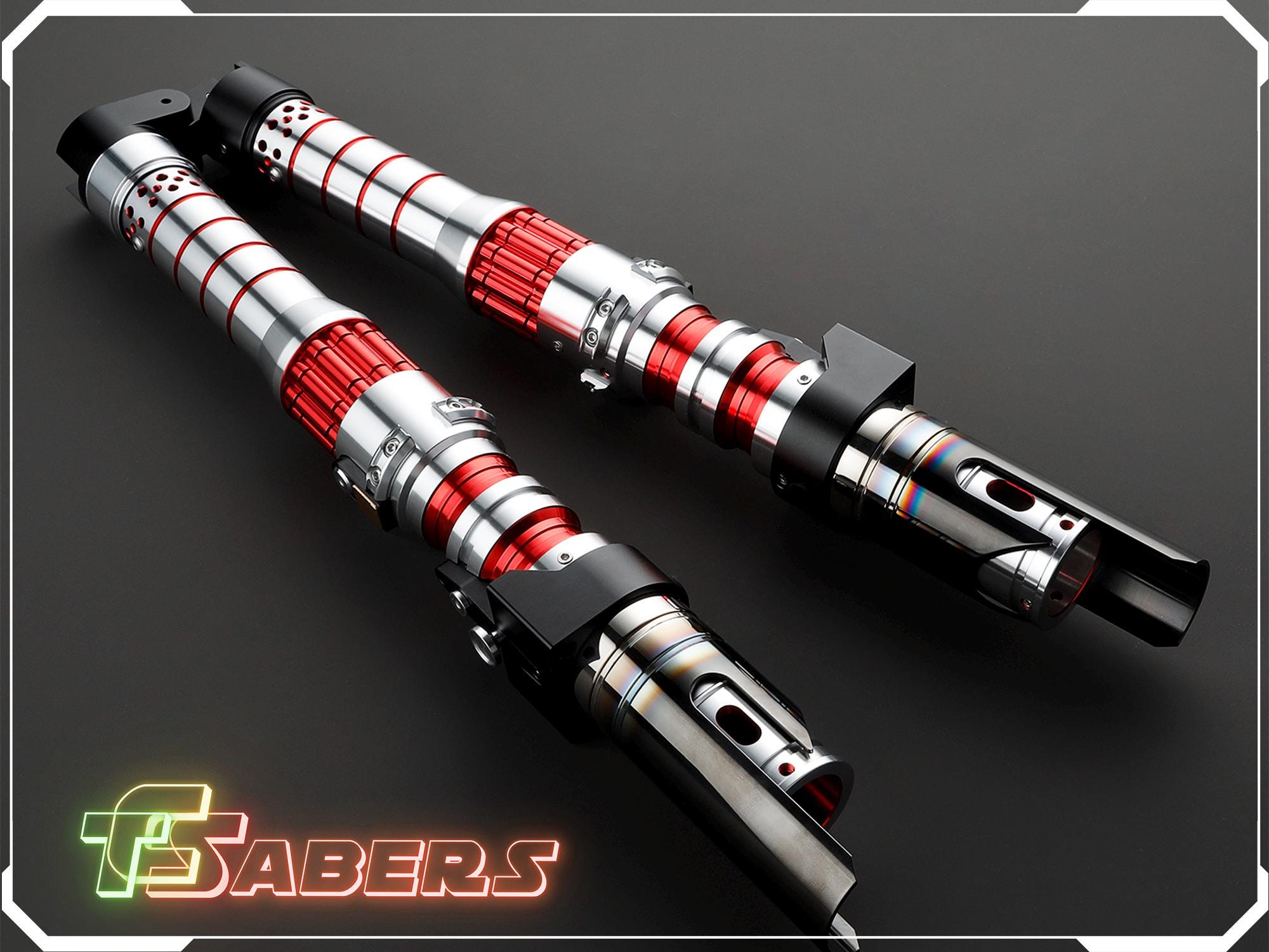 Dark Rey's Lightsaber Neopixel or RGB, The Rise of Skywalker, w/ Custom Blade & Hard Case, Star Wars (XenoPixel V3, Proffie 2.2, or RGB)