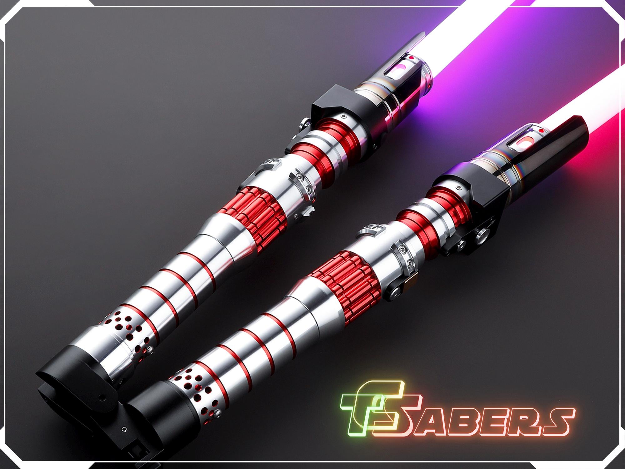 Dark Rey's Lightsaber Neopixel or RGB, The Rise of Skywalker, w/ Custom Blade & Hard Case, Star Wars (XenoPixel V3, Proffie 2.2, or RGB)
