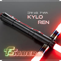 Kylo Ren's Lightsaber Neopixel or RGB, Metal Hilt w/ Custom Blade, Star Wars (XenoPixel V3, Proffie 2.2, or RGB)