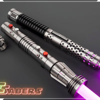 Darth Maul Clone Wars Lightsaber Neopixel or RGB, w/ Custom Blade & Hard Case, Star Wars (XenoPixel V3, Proffie 2.2, or RGB)