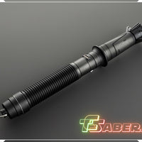 Baylan Skoll Lightsaber Neopixel or RGB, Ahsoka, w/ Custom Blade & Hard Case, Star Wars (XenoPixel V3, Proffie 2.2, or RGB)
