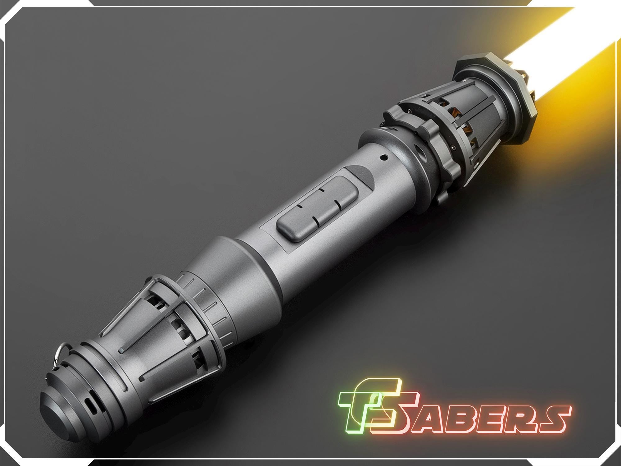 Rey Skywalker's Lightsaber Neopixel or RGB, w/ Custom Blade & Hard Case, Star Wars (XenoPixel V3, Proffie 2.2, or RGB)