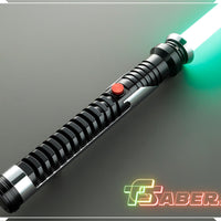 Qui-Gon Jinn's Lightsaber Neopixel or RGB, w/ Custom Blade & Hard Case, Star Wars (XenoPixel V3, Proffie 2.2, or RGB)