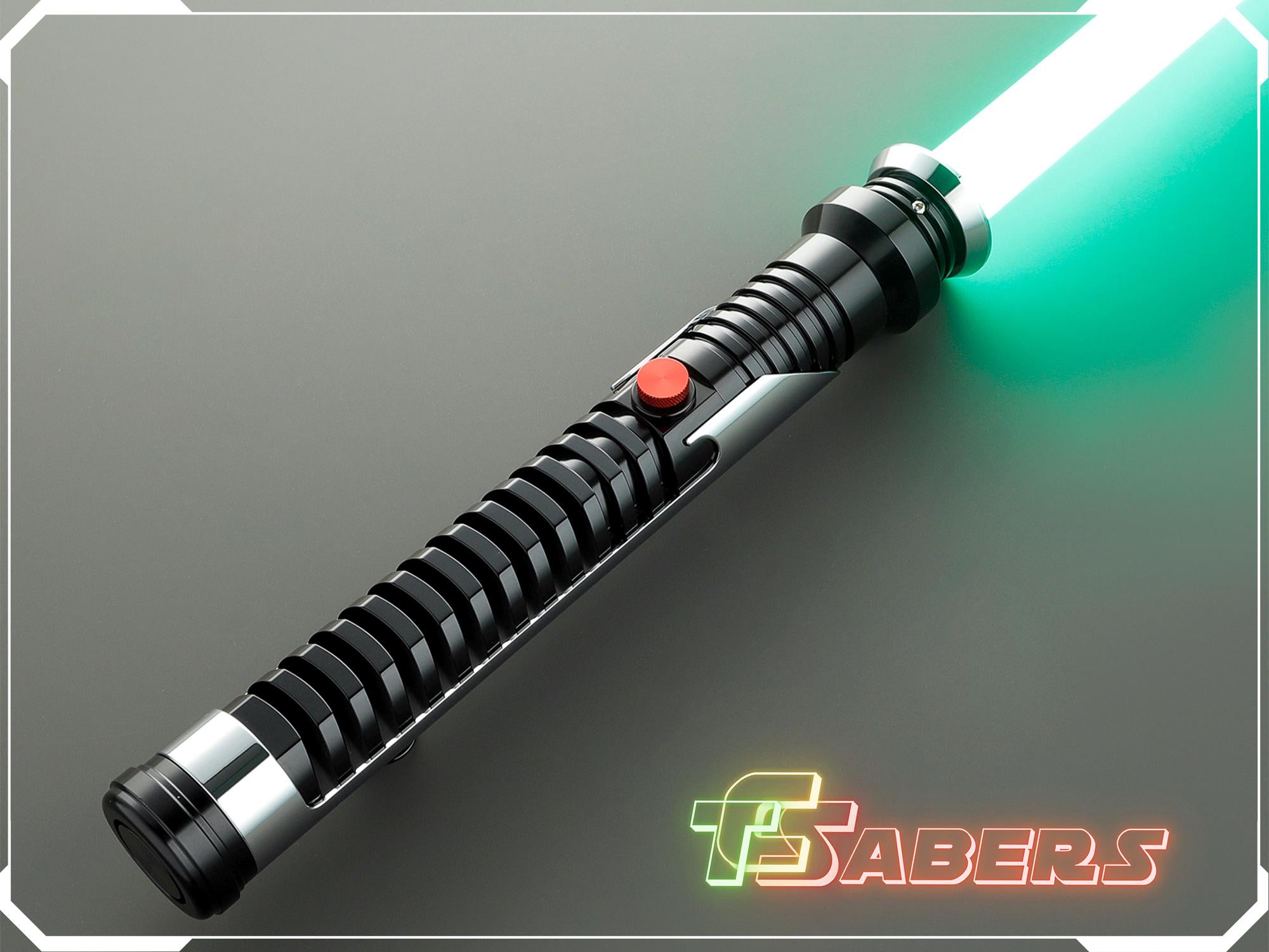 Qui-Gon Jinn's Lightsaber Neopixel or RGB, w/ Custom Blade & Hard Case, Star Wars (XenoPixel V3, Proffie 2.2, or RGB)