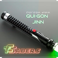 Qui-Gon Jinn's Lightsaber Neopixel or RGB, w/ Custom Blade & Hard Case, Star Wars (XenoPixel V3, Proffie 2.2, or RGB)